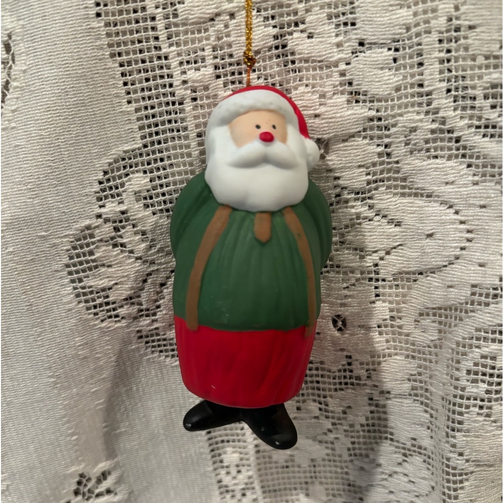 Santa Bell ornament Cute!